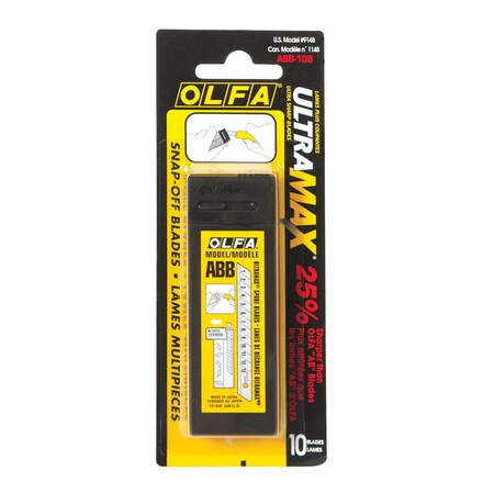 Olfa Rplc Snap Bld 10Pk 9148